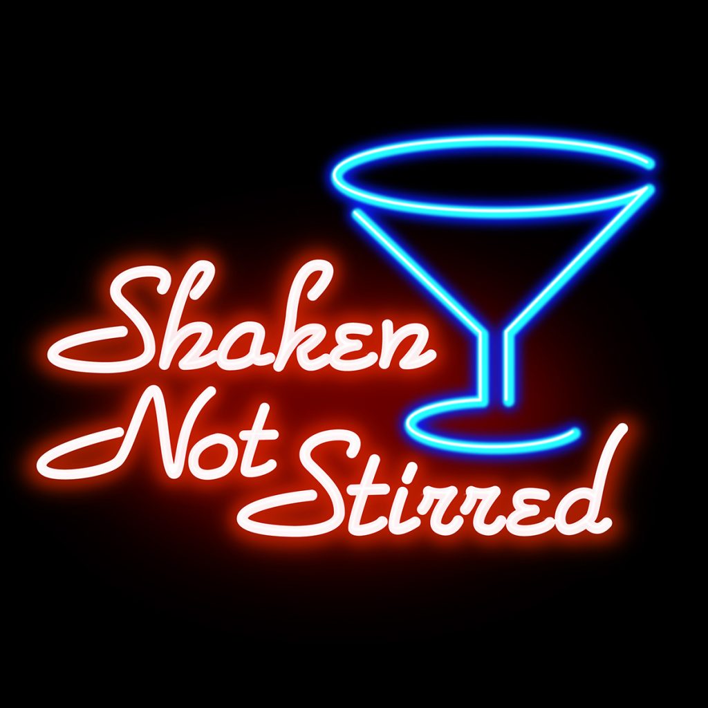 shaken not stirred logo